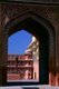 India: Entrance leading to the Chandra Mahal (Chandra Niwas), City Palace, Jaipur, Rajasthan